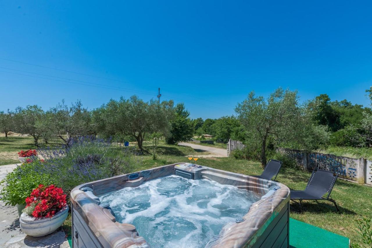 Ferienhaus Zora With Whirlpool Sveti Lovrec Pazenaticki Exterior photo